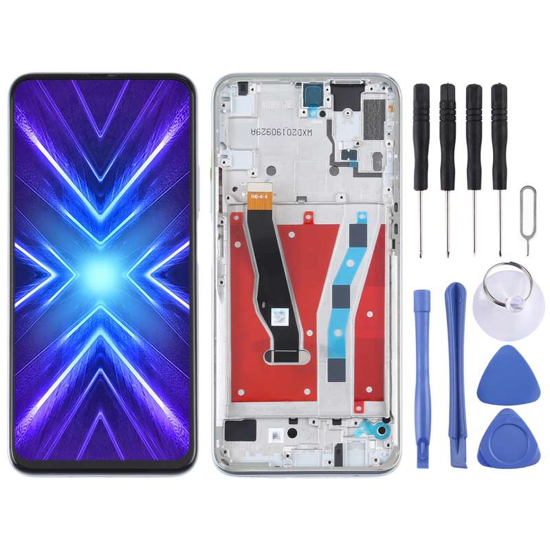 Original LCD Screen For Honor 9X Pro / Huawei Y9s Digitizer Full Assembly with Frame (Red)