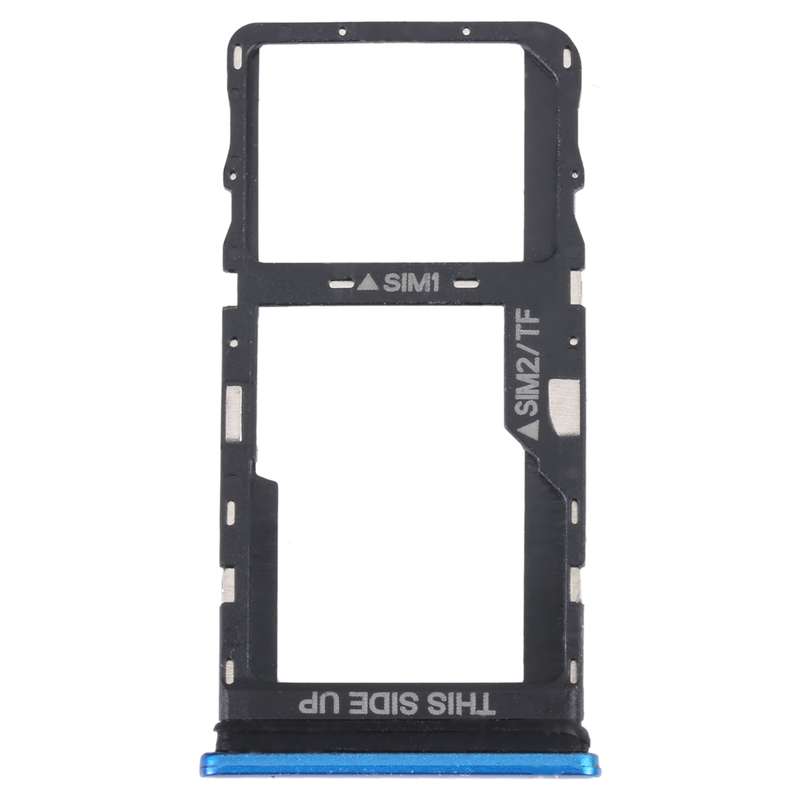 For TCL 20 5G Original SIM Card Tray + SIM / Micro SD Card Tray(Black)