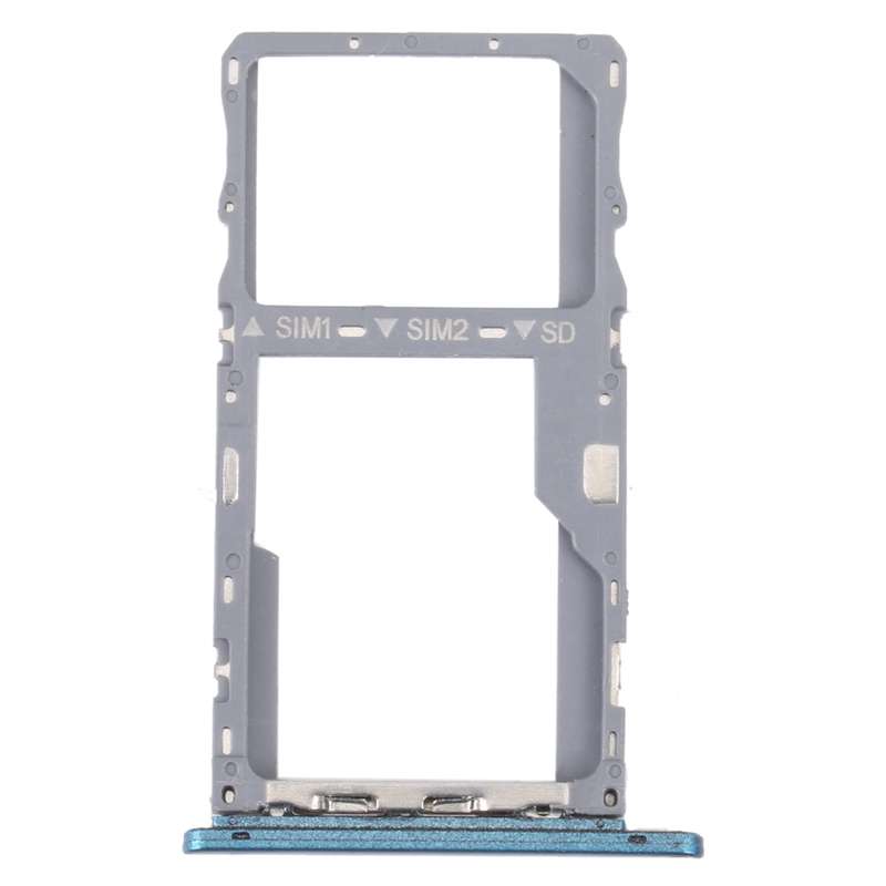For Alcatel 1V 2020 Original SIM Card Tray + SIM / Micro SD Card Tray (Black)