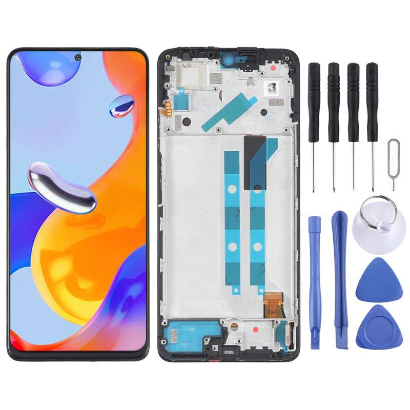 Original AMOLED LCD Screen For Xiaomi Redmi Note 11 Pro 4G / Redmi Note 11E Pro 5G / Poco X4 Pro 5G