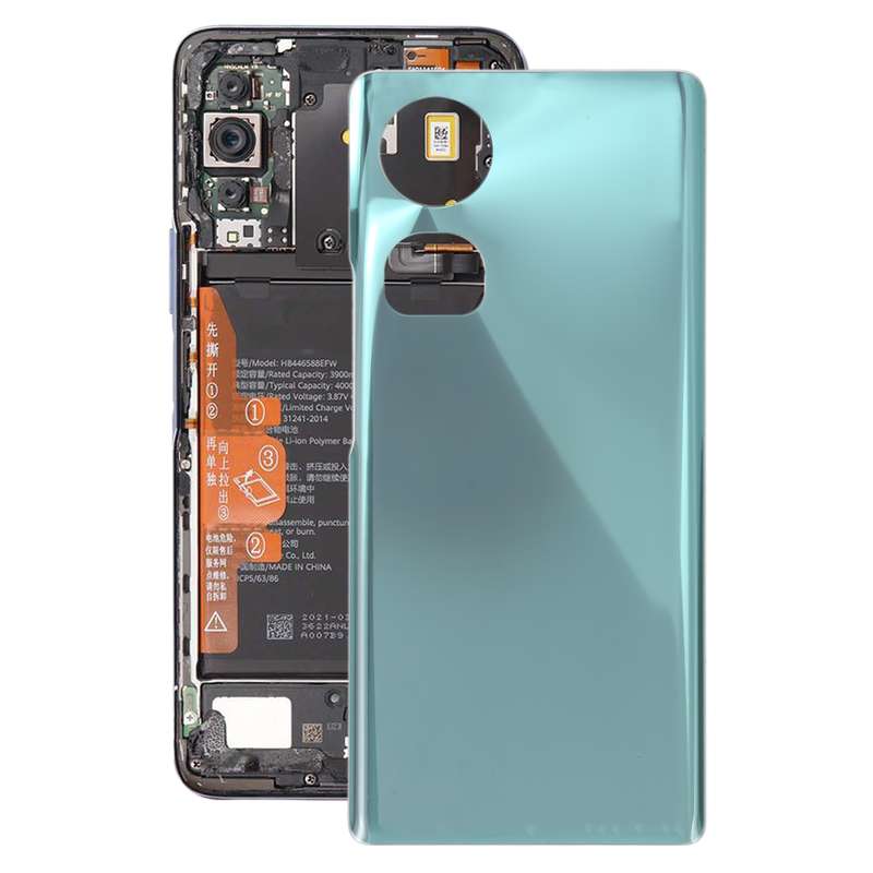 For Honor 70 OEM Glass Battery Back Cover(Blue)