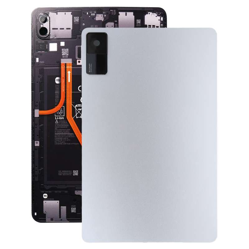 For Xiaomi Redmi Pad Original Battery Back Cover with Camera Lens Cover(Silver)