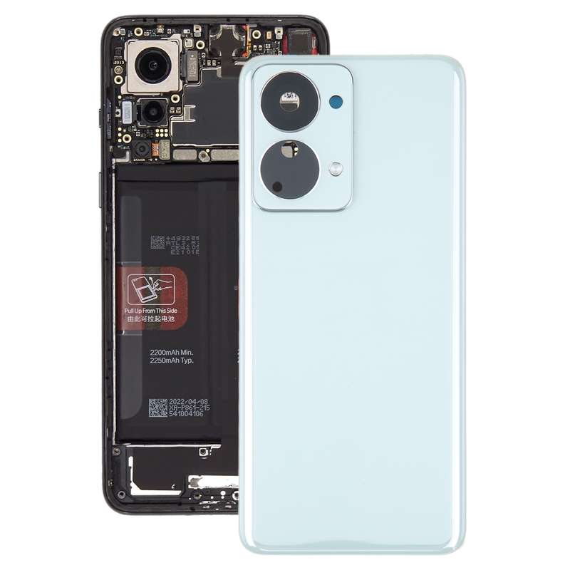 For OnePlus Nord 2T CPH2399 CPH2401 Battery Back Cover(Black)