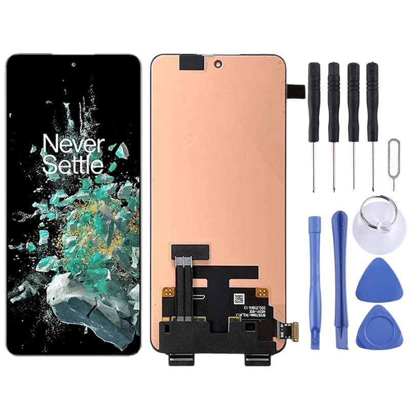 For OnePlus Ace Pro Original Fluid AMOLED LCD Screen with Digitizer Full Assembly(Black)
