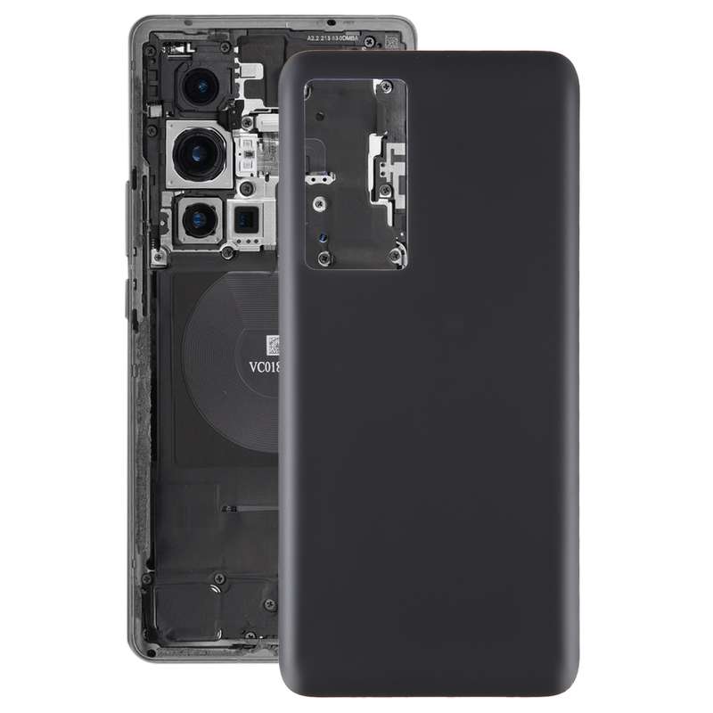 For vivo X70 OEM Glass Battery Back Cover(Black)