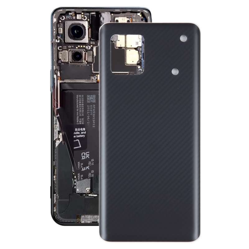 For vivo iQOO 9 OEM Glass Battery Back Cover(Orange)