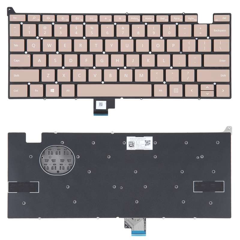 US Version Keyboard without Power Button for Microsoft Surface Laptop Go 1934(Grey)