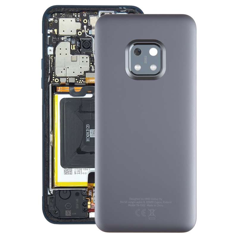 For Nokia XR20 Original Battery Back Cover(Black)