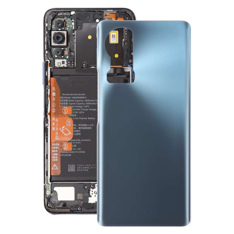 For Honor 80 OEM Glass Battery Back Cover(Black)
