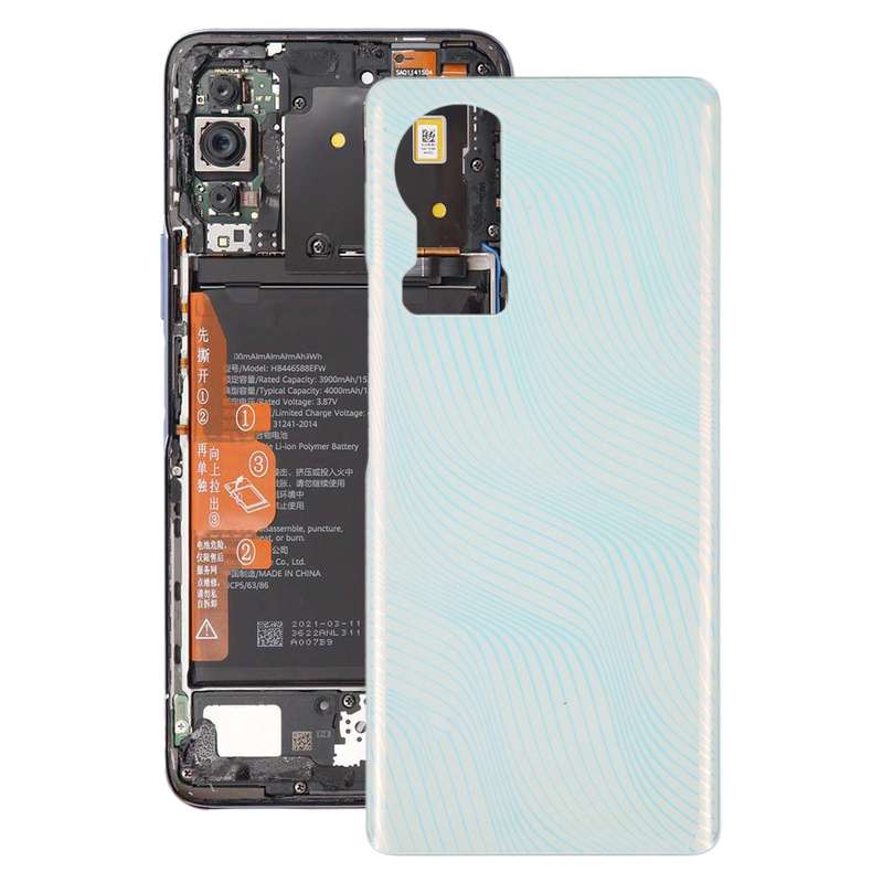 For Honor 80 OEM Glass Battery Back Cover(Black)