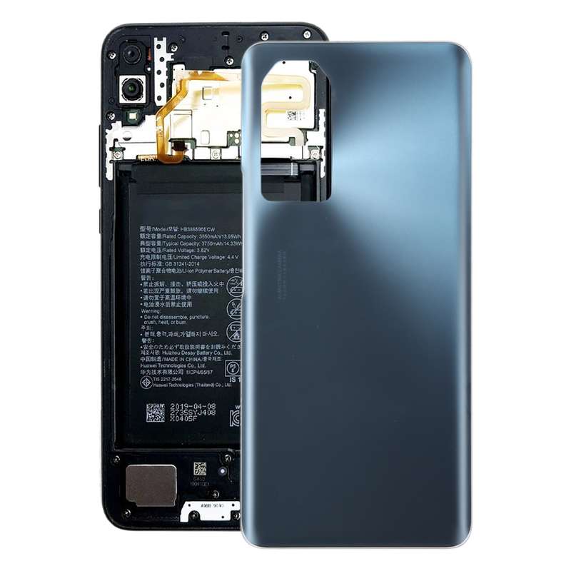 For Honor 80 Pro OEM Glass Battery Back Cover(Black)