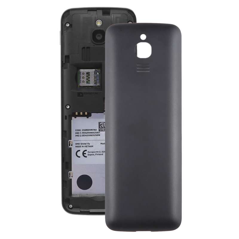 For Nokia 8110 4G Original Battery Back Cover(Black)