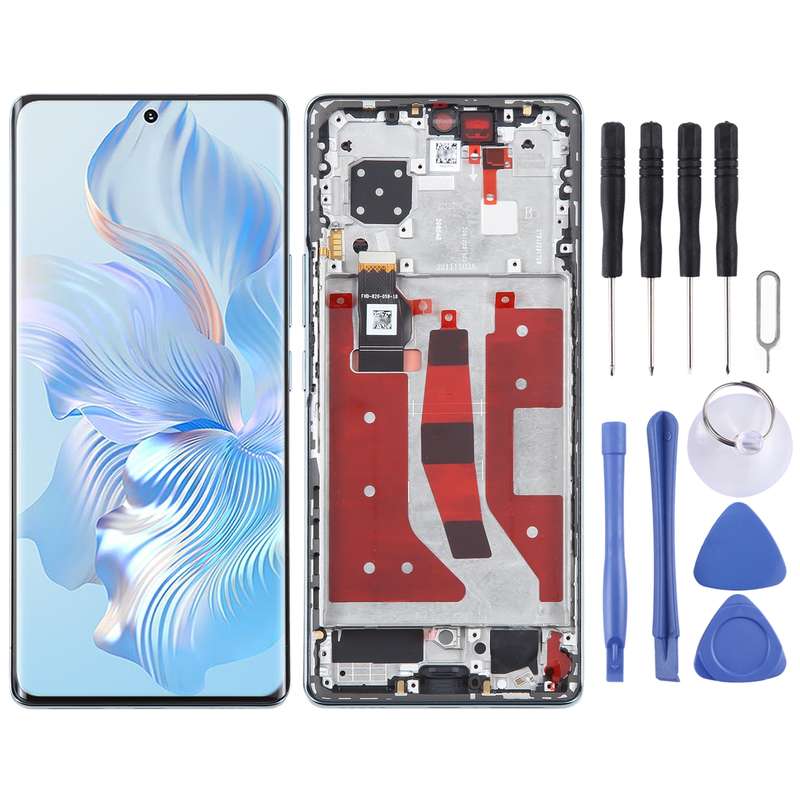 Original LCD Screen For Honor 80 Digitizer Full Assembly with Frame(Black)