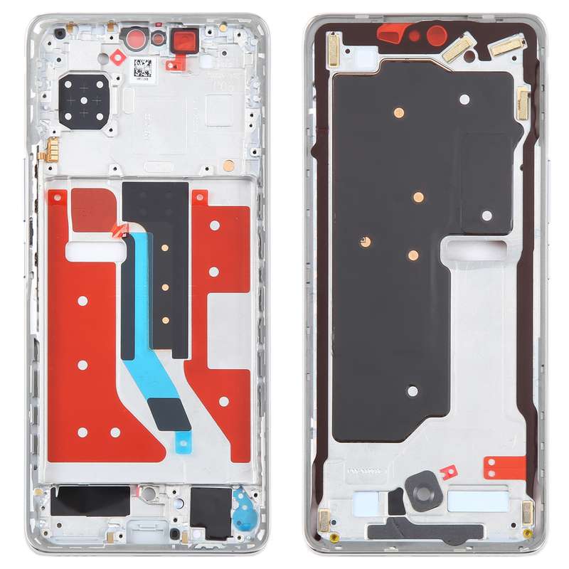 For Honor 80 Pro Front Housing LCD Frame Bezel Plate (Black)