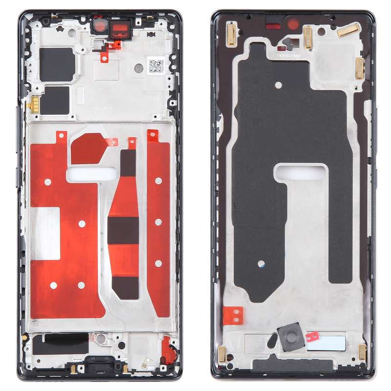 For Honor 70 Front Housing LCD Frame Bezel Plate(Blue)