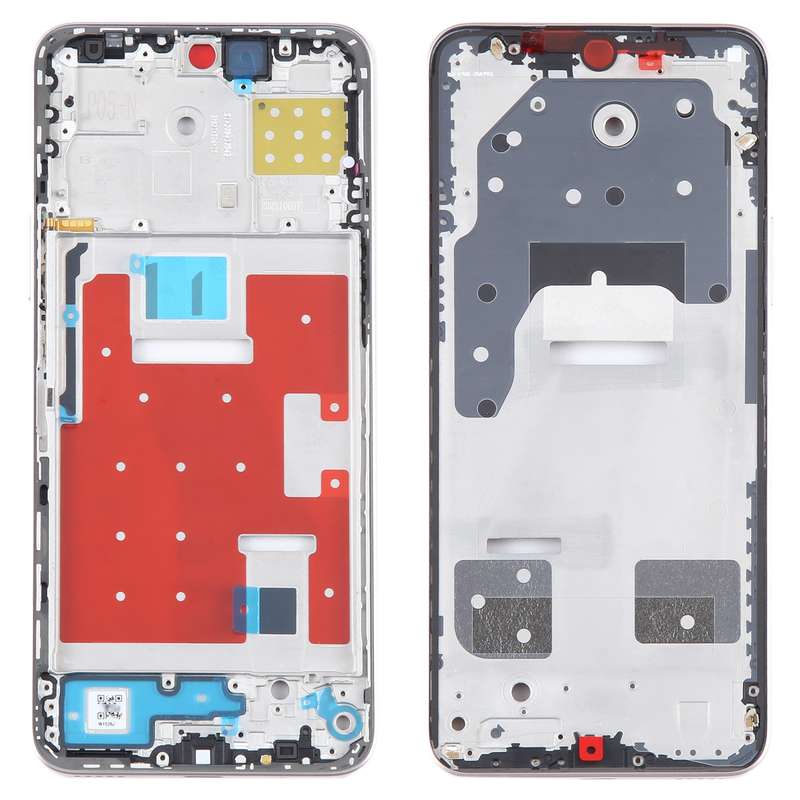 For Honor X8a Front Housing LCD Frame Bezel Plate(Green)