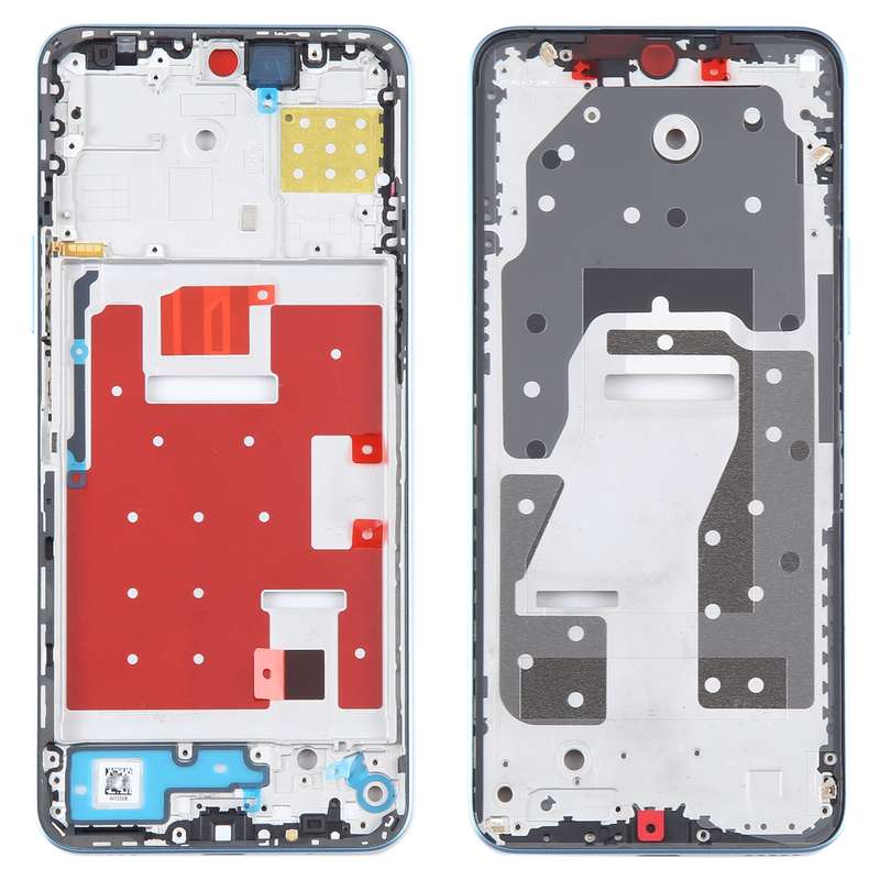 For Honor X8a Front Housing LCD Frame Bezel Plate(Green)