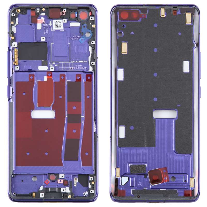 For Huawei nova 7 Pro Front Housing LCD Frame Bezel Plate(Green)