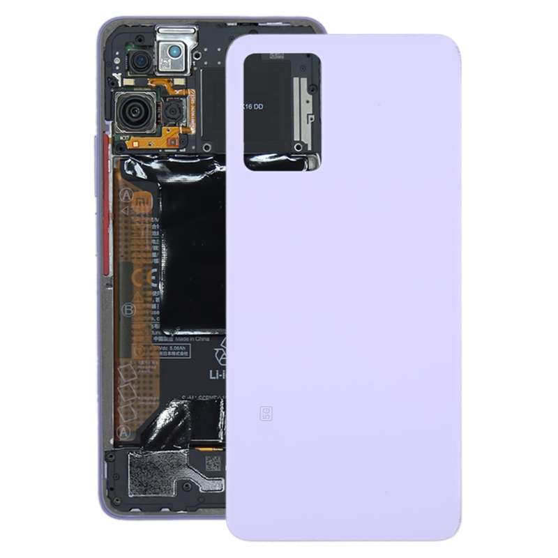 For Xiaomi 11i HyperCharge Glass Battery Back Cover(Black)