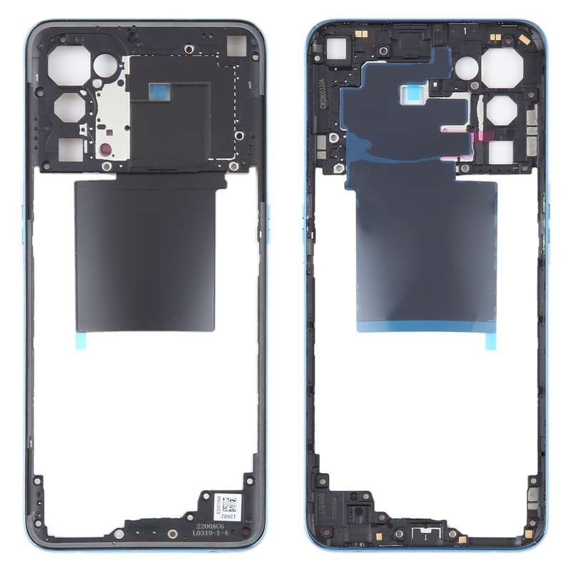 For OPPO Find X3 Lite Original Middle Frame Bezel Plate (Black)