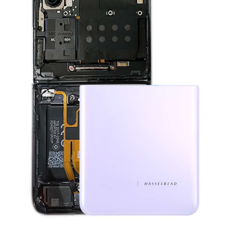 For OPPO Find N2 Flip Original Battery Back Cover(Black)