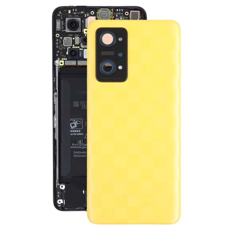 For Realme GT Neo 3T Original Battery Back Cover with Camera Lens Cover(Black)