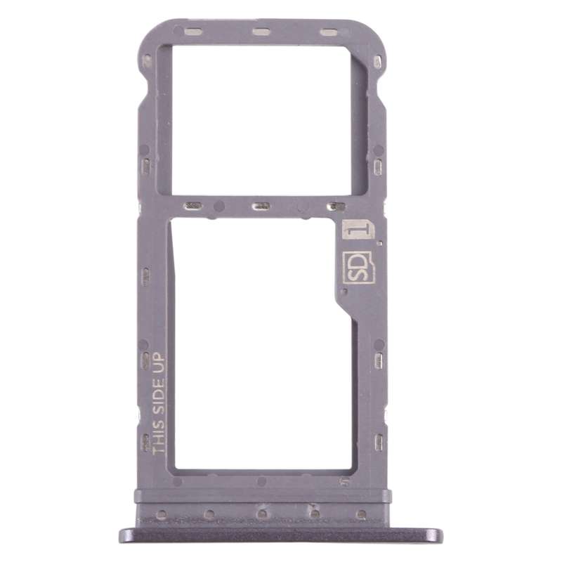 For Motorola Moto G Power 2021 SIM Card Tray + Micro SD Card Tray (Blue)