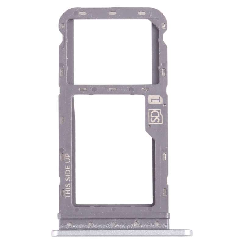 For Motorola Moto G Power 2021 SIM Card Tray + Micro SD Card Tray (Blue)