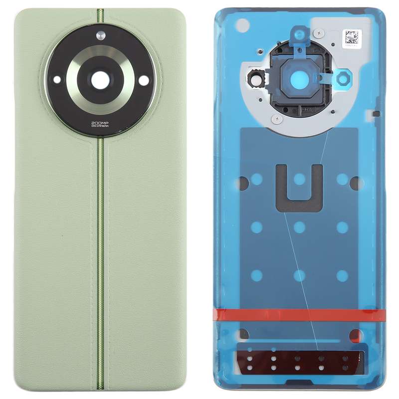 For Realme 11 Pro+ Original Battery Back Cover with Camera Lens Cover(Green)
