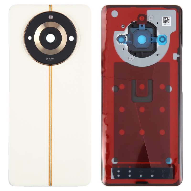 For Realme 11 Pro+ Original Battery Back Cover with Camera Lens Cover(Black)
