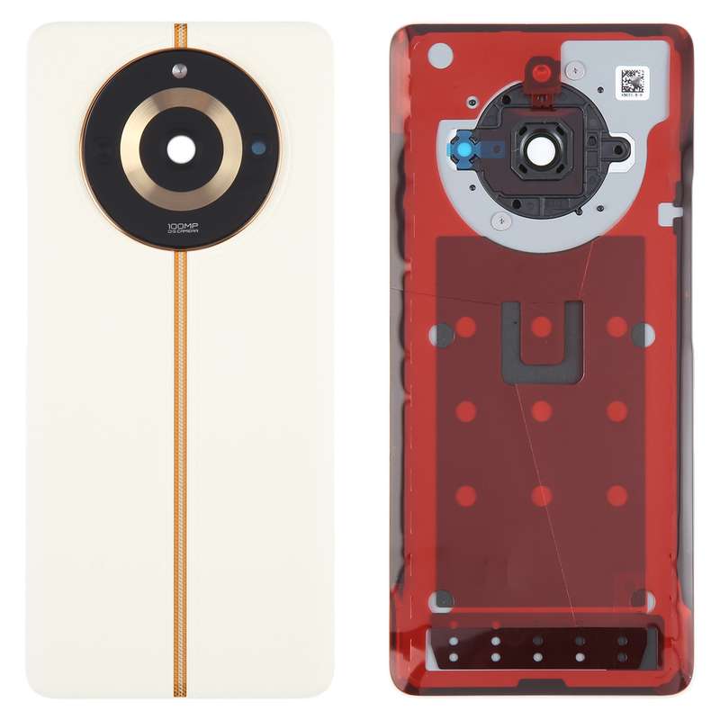 For Realme 11 Pro Original Battery Back Cover with Camera Lens Cover(White)