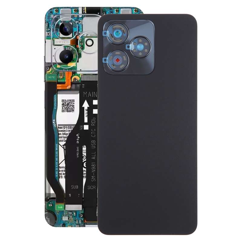 For Realme C53 Original Battery Back Cover with Camera Lens Cover(Gold)