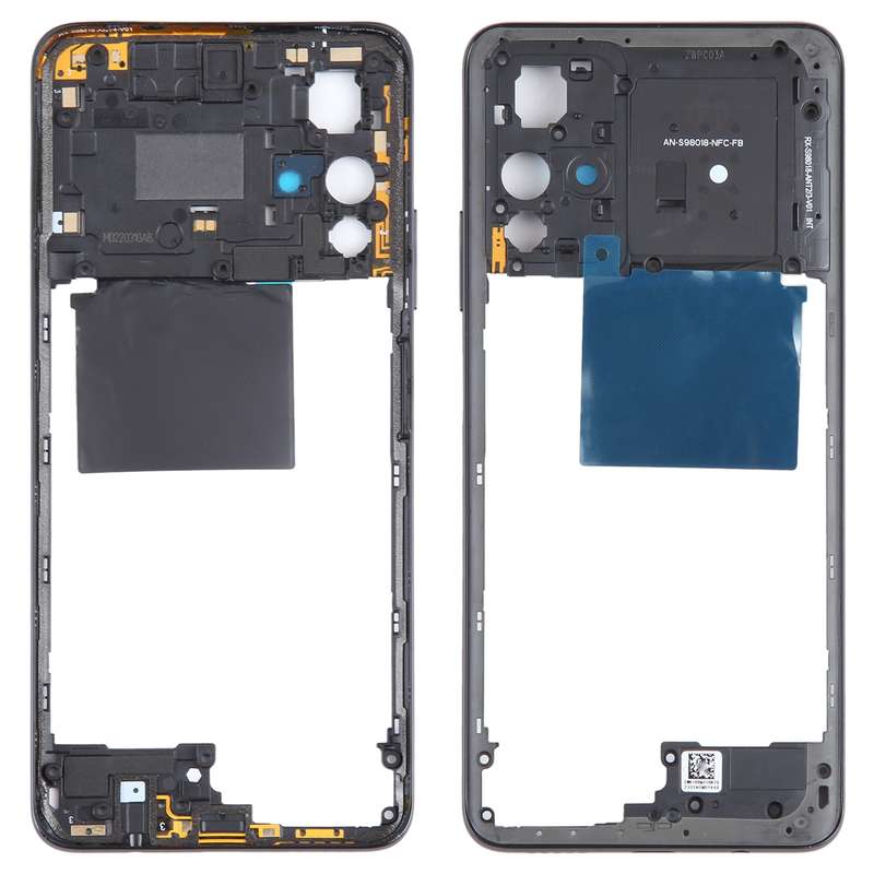 For Xiaomi Redmi Note 11S 5G Original Middle Frame Bezel Plate (Black)
