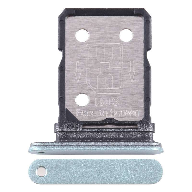 For OnePlus 10R 80W CPH2411 SIM Card Tray + SIM Card Tray (Black)