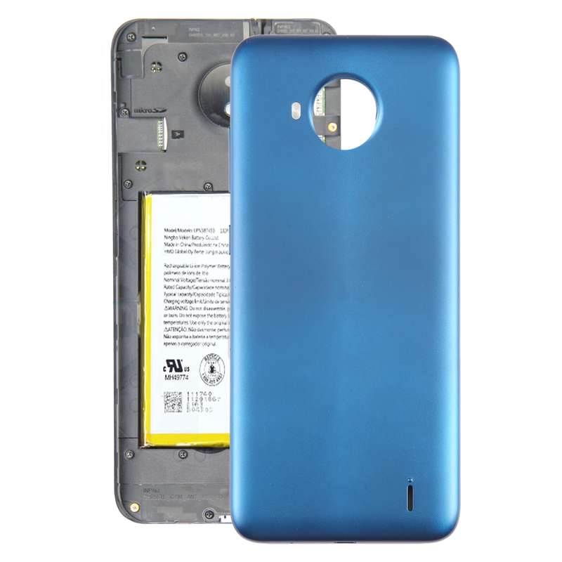 For Nokia C20 Plus Original Battery Back Cover(Black)