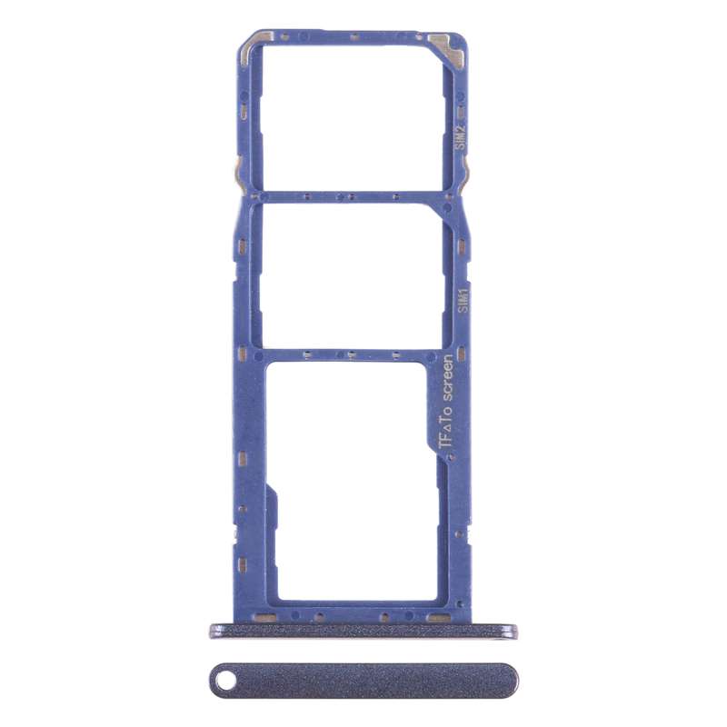 For Nokia G10 Original SIM + SIM + Micro SD Card Tray (Silver)