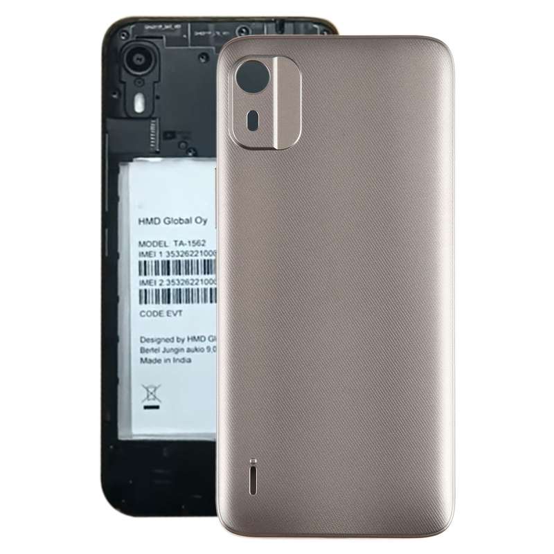 For Nokia C12 Original Battery Back Cover(Brown)