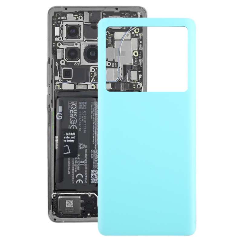 For vivo X80 OEM Glass Material Battery Back Cover(Black)