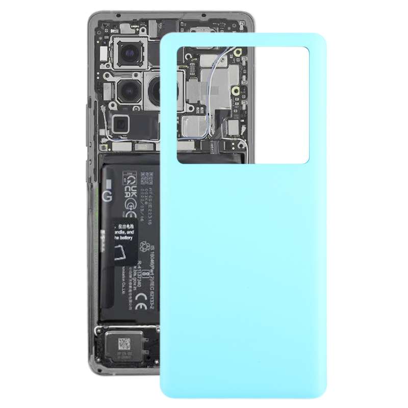 For vivo X80 Pro OEM Glass Material Battery Back Cover(Black)