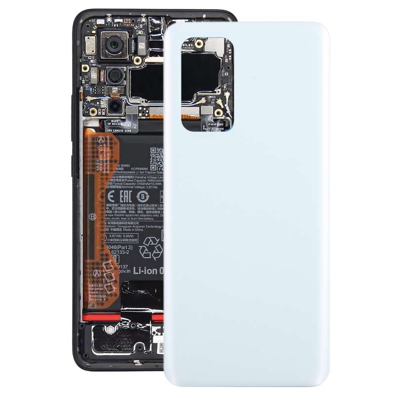 For Xiaomi Poco F5 Pro OEM Glass Material Battery Back Cover(Black)