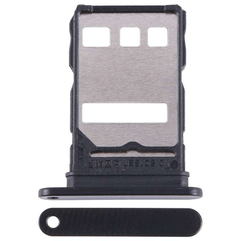 For Huawei Enjoy 50 Plus SIM Card Tray (Black)