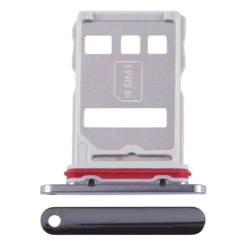 For Huawei Mate 50 SIM + NM Card Tray (Black)