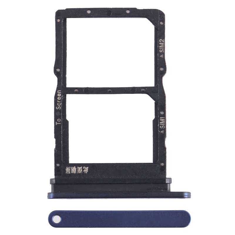 For Honor V40 Lite SIM + SIM Card Tray (Black)
