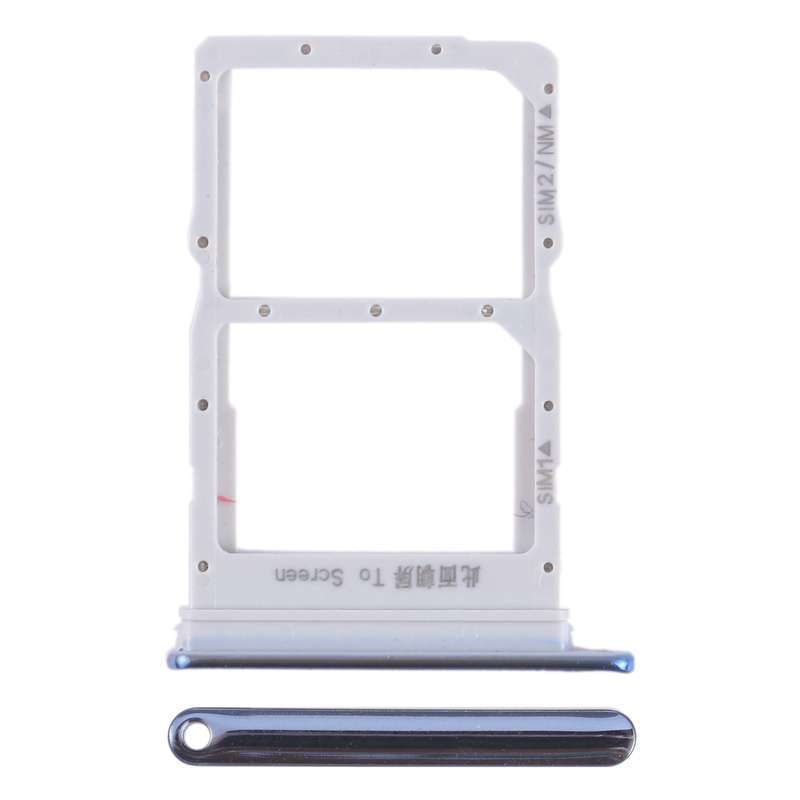 For Honor X30 Max SIM + SIM / NM Card Tray (Black)