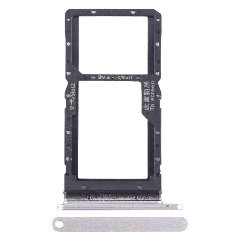 For Honor Play 20A SIM + SIM / Micro SD Card Tray (Black)