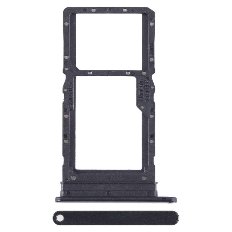 For Honor X7a SIM + SIM / Micro SD Card Tray (Silver)