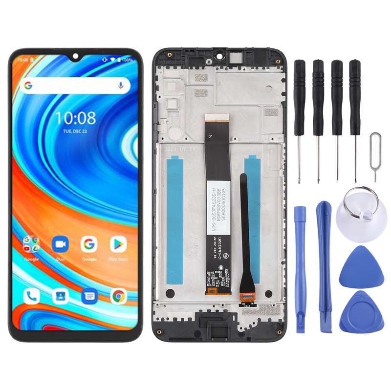 LCD Screen and Digitizer Full Assembly for UMIDIGI A9(Black)