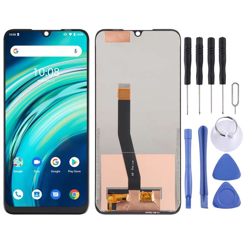 LCD Screen and Digitizer Full Assembly for UMIDIGI A9 Pro(Black)