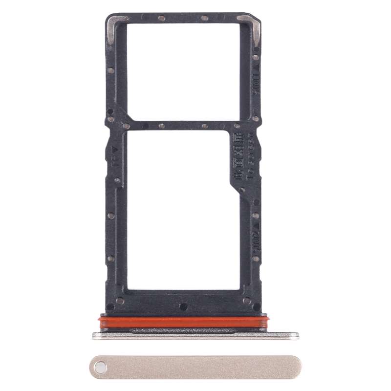 For Honor X6 SIM + SIM / Micro SD Card Tray (Black)