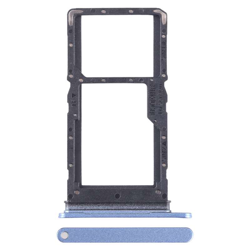 For Honor X6 SIM + SIM / Micro SD Card Tray (Black)